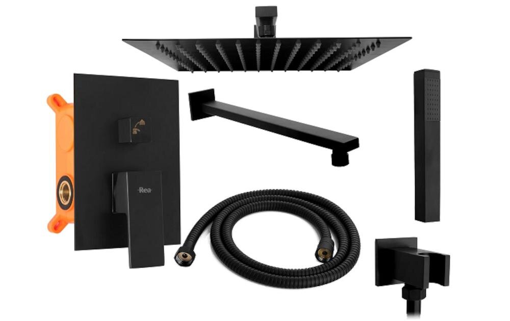 REA Fenix REA-P6920 zestaw prysznicowy deszczownica kształt łazienka