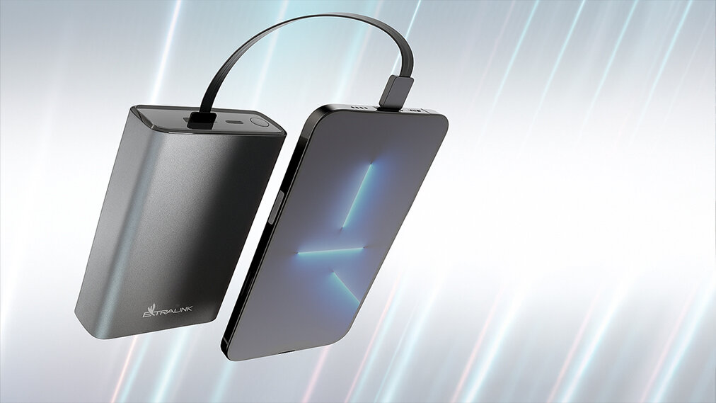 Powerbank EXTRALINK EPB-126 20000mAh Srebrny trzy typy złączy wejściowych, wszechstronność, wygodne ładowanie, komfortowe użytkowanie, oszczędność czasu