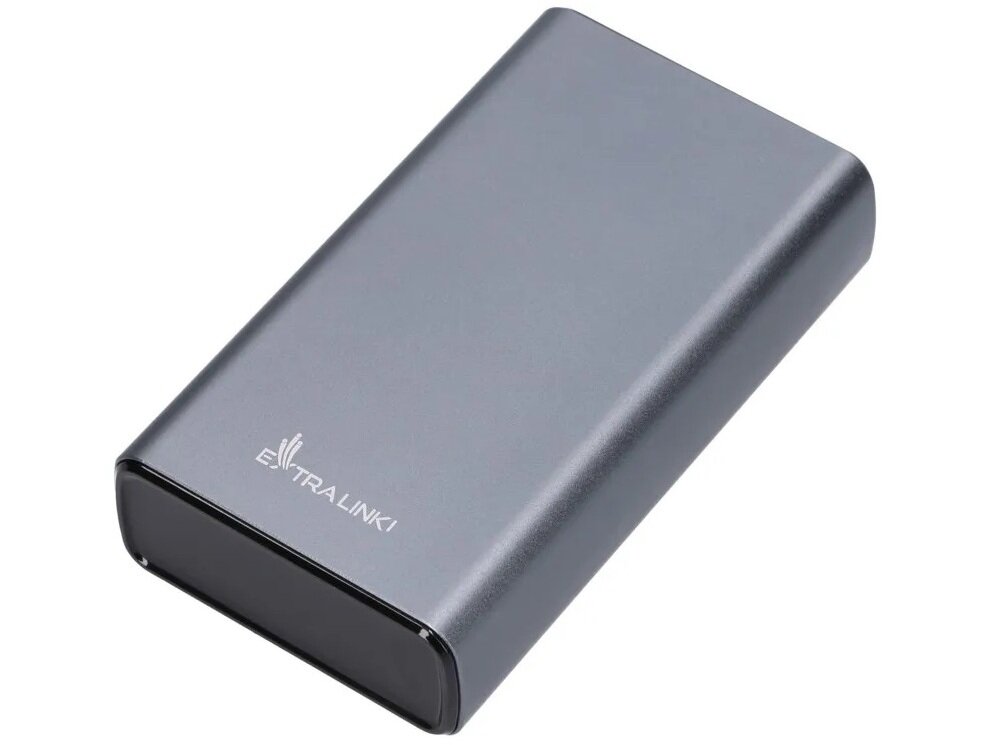 Powerbank EXTRALINK EPB-126 20000mAh Srebrny technologia litowo-polimerowa, przydatne w podróży
