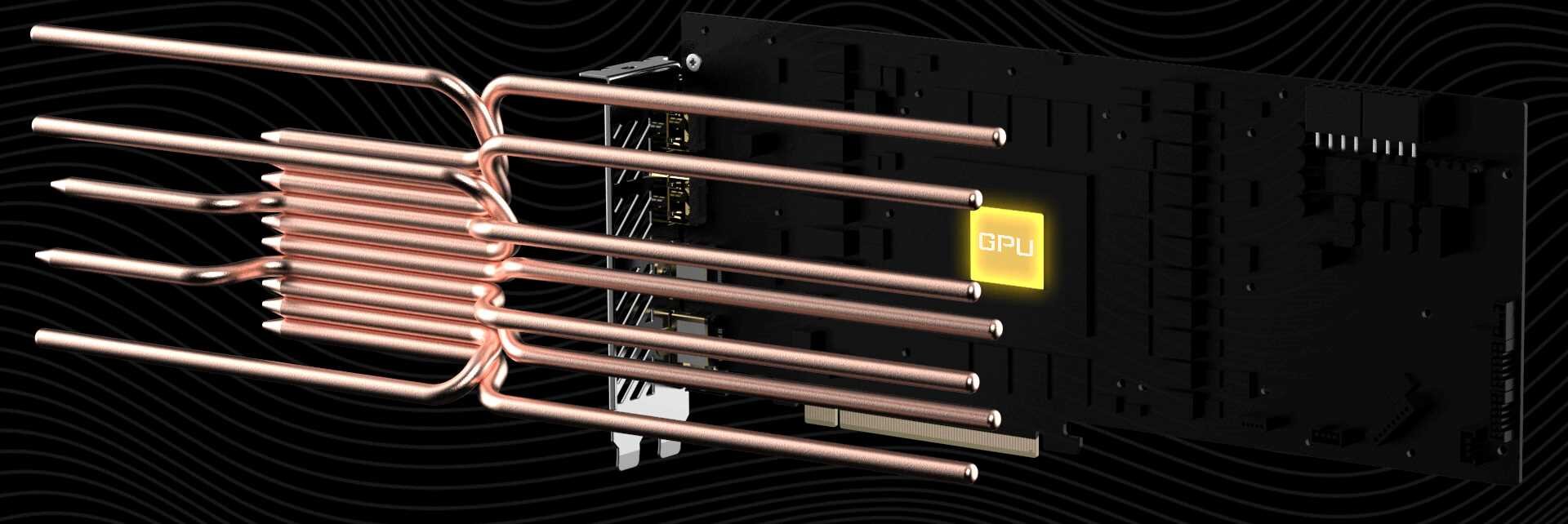 Karta graficzna GIGABYTE Aorus Radeon RX 7900 XTX Elite 24GB - chłodzenie GPU