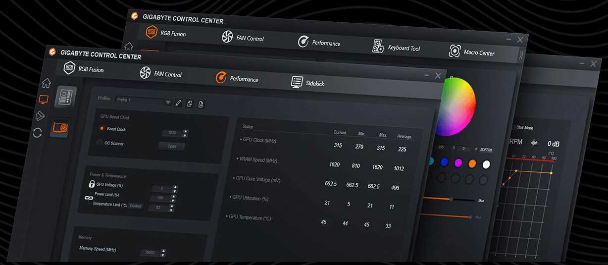 Karta graficzna GIGABYTE Aorus Radeon RX 7900 XTX Elite 24GB - GIGABYTE CONTROL CENTER