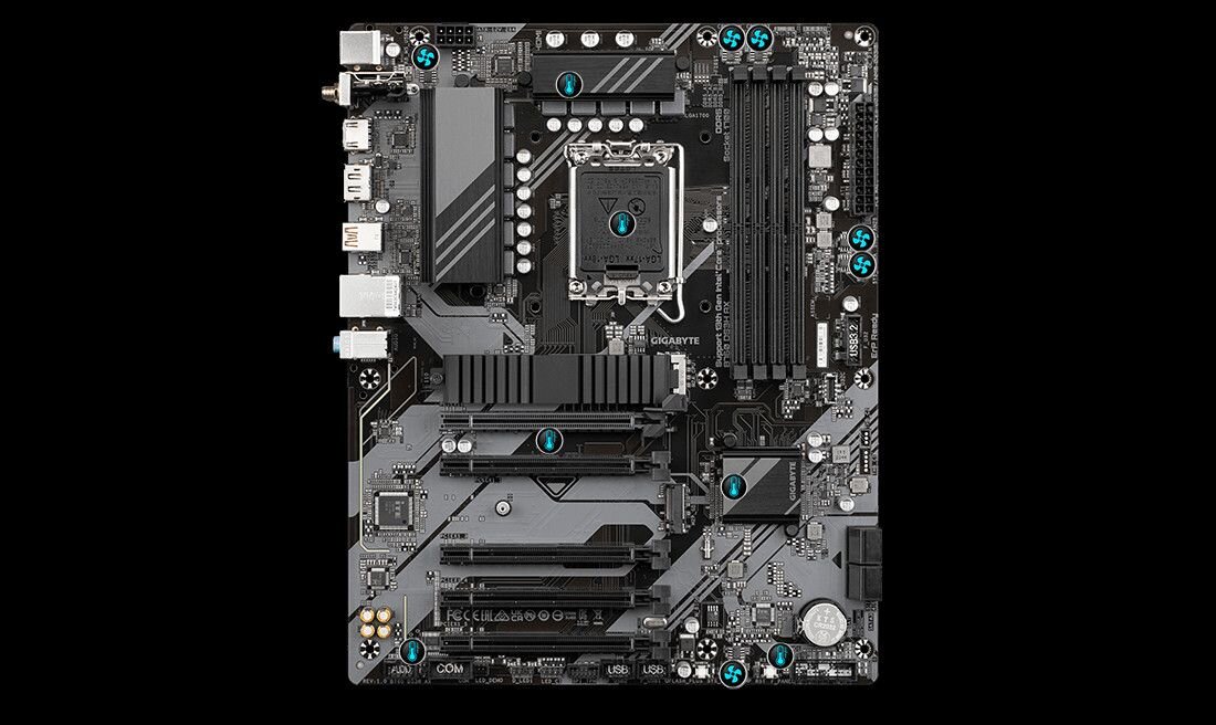 Płyta główna GIGABYTE B760 DS3H AX - Smart Fan 6 