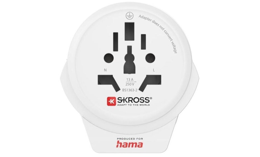 Adapter podróżny HAMA Word Travel USB 223475 (Polska - Świat) świat podróż USB-A złącze ładowanie mobilność narzędzia zastosowanie użytkowanie