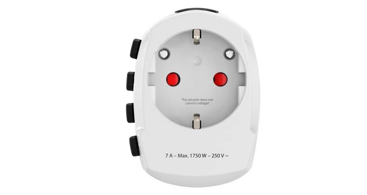 zdjęcie adaptera podróżnego HAMA WORLD TRAVEL PRO