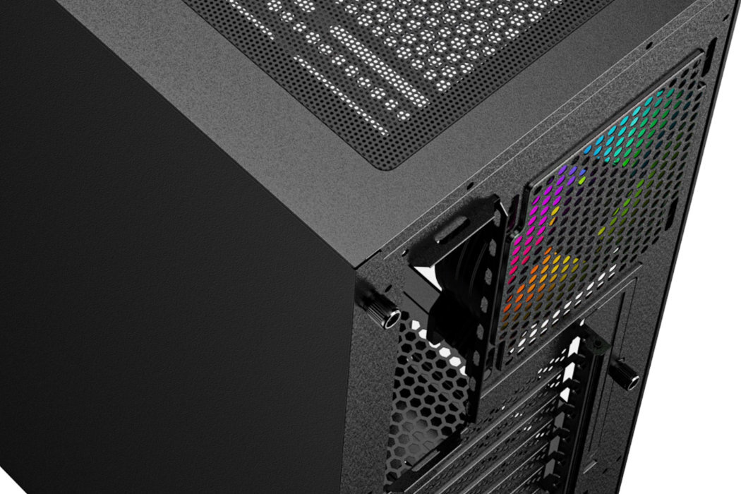 Obudowa GEMBIRD Fornax 400X Filtry montaż aranżowania kabli panel