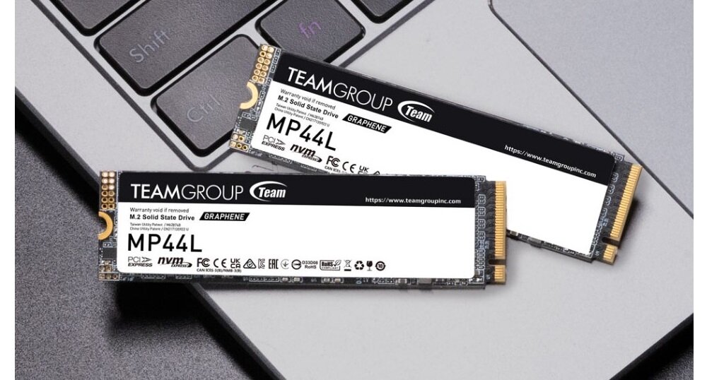 Dysk TEAM GROUP MP44L SSD pojemnośc Maksymalna prędkość odczytu Maksymalna prędkość zapisu format