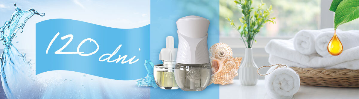 Wkład do elektrycznego odświeżacza powietrza AIR WICK Morska Mgiełka i Błękitne Minerały 19 ml do 120 dni zapachu