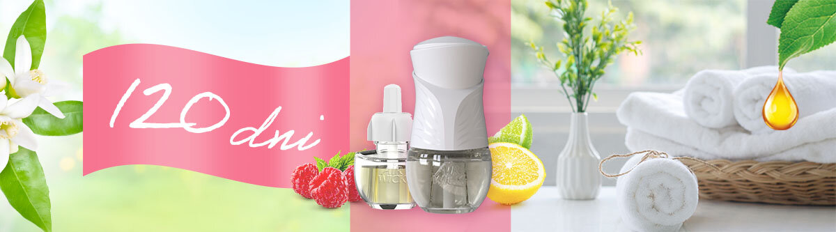 Wkład do elektrycznego odświeżacza powietrza AIR WICK Świeże Maliny i Kwitnące Cytrusy 19 ml do 120 dni zapachu