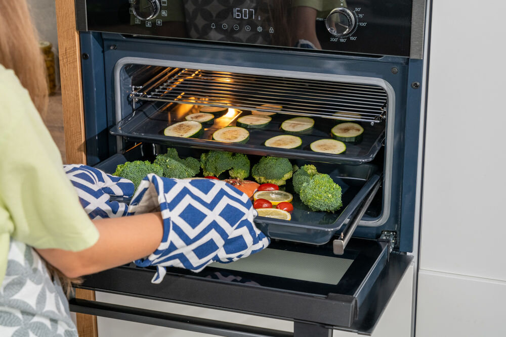 Piekarnik GRUNDIG GEKM19300DX Elektryczny wygoda zdrowy styl zycia smak energia witalnosc dietetyczne posilki