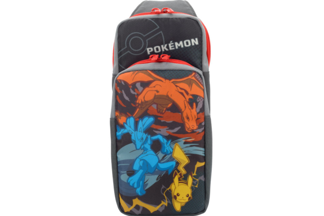 Plecak HORI Adventure Pack (Charizard, Lucario, Pikachu) wygoda ochorna pojemność wyposażenie licencja