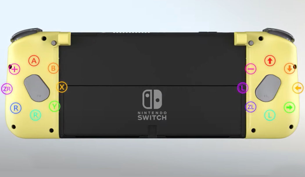 Kontroler HORI Split Pad Compact grywalność komfort wygląd postacie gry Nintendo licencjonowany waga wymiary rozgrywka