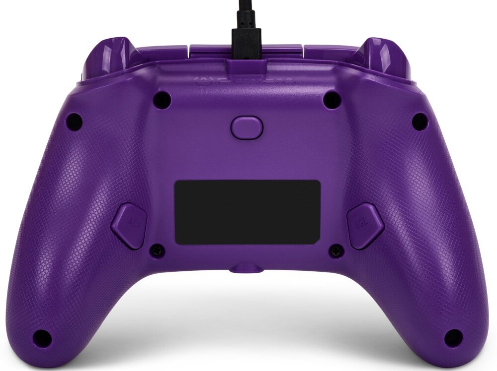 Kontroler POWERA Enhanced jakość wykonanie sterowanie drążki analogowe udostępnianie osiągnięcia zrzuty ekranów możliwości konfiguracja mapowanie drgania silniczki wibracyjne gniazdo pokrętło regulacji głośności kabel USB opakowanie zestaw