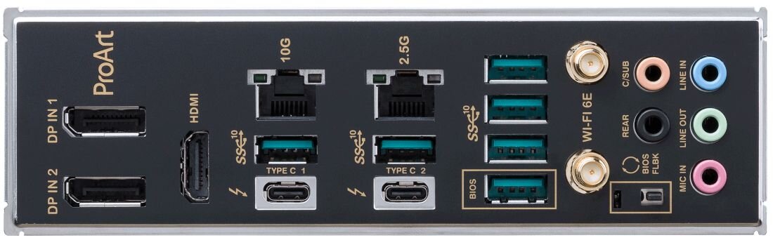 Płyta główna ASUS ProArt Z790 Creator WiFi - USB 3.2 Gen 2 Type-C USB 3.2 Gen 2