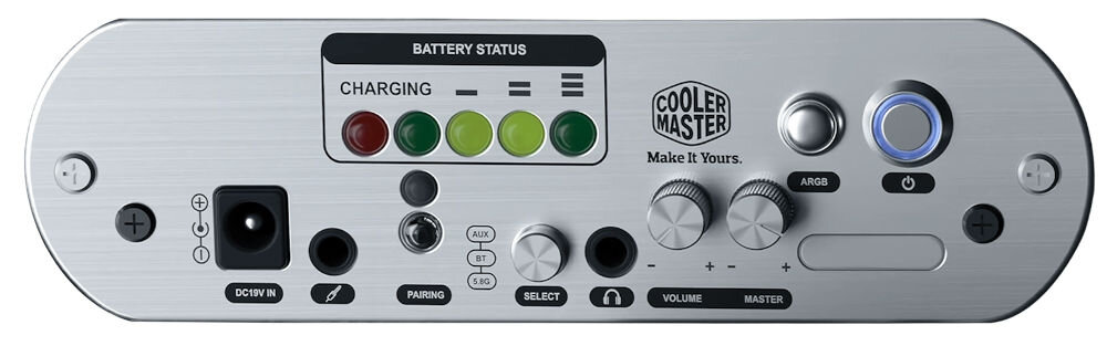 Fotel COOLER MASTER Synk X Ultra Czarny solidna podstawa na kółkach wydajna bateria o pojemności 5200 mAh do 8 godzin nieprzerwanej pracy