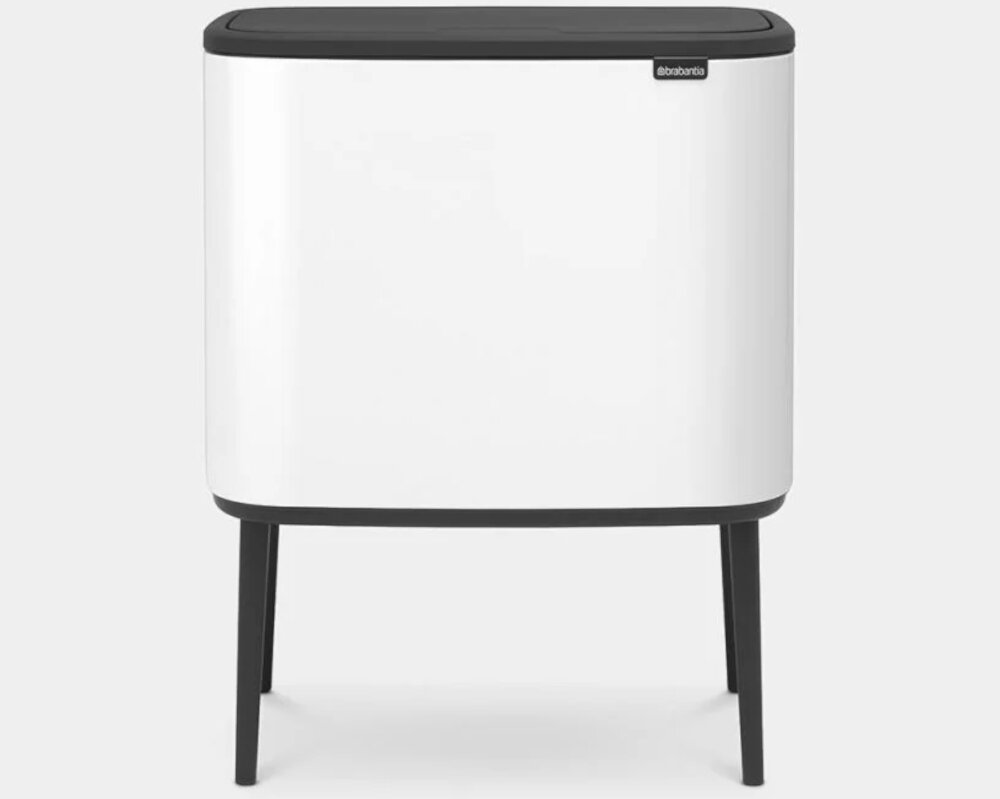 Kosz na śmieci BRABANTIA 313509 Bo Touch 36L Biały System Soft Touch