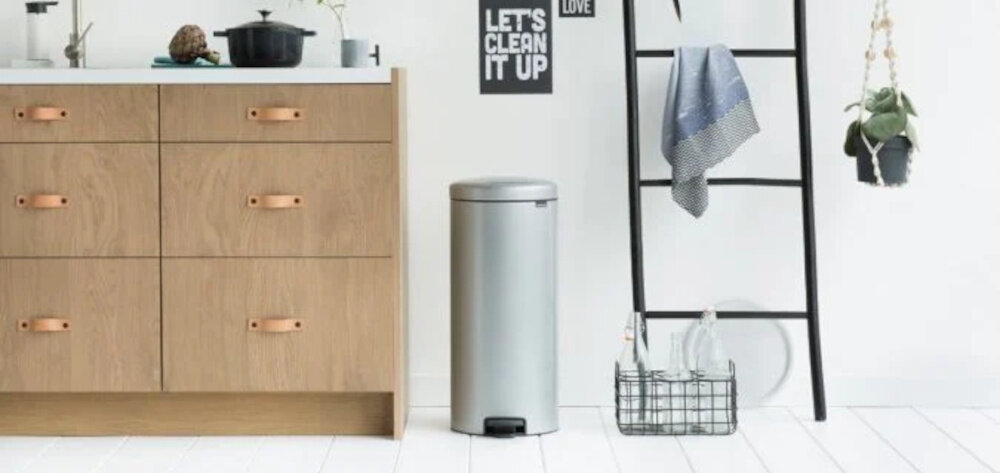 Kosz na śmieci BRABANTIA 304088 NewIcon 30 L Zielony Estetyczny design