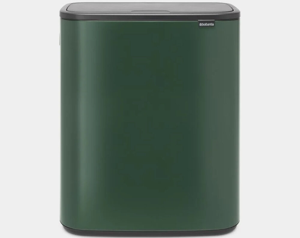Kosz na śmieci BRABANTIA 304224 Bo Touch Bin 2 x 30L Zielony zielona kolorystyka kolor