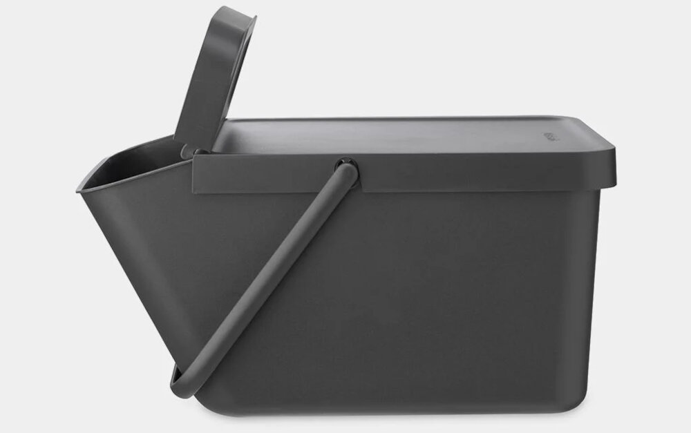 Kosz na śmieci BRABANTIA Sort & Go Stackable 277726 20L Szary funkcjonalnosc estetyka wysoka jakosc