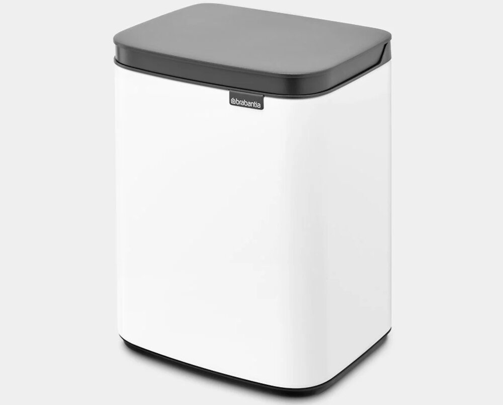 Kosz na śmieci BRABANTIA Bo 222344 4L Biały Prosta obsługa system otwierania i zamykania wygodne korzystanie