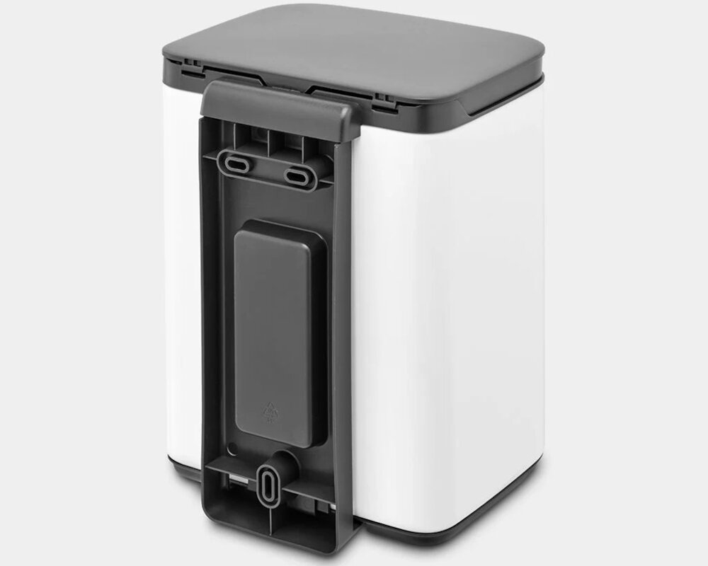 Kosz na śmieci BRABANTIA Bo 222344 4L Biały Wygodny uchwyt Solidna konstrukcja