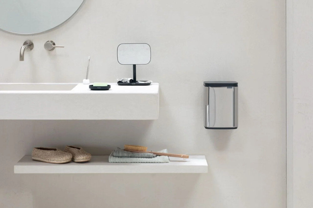 Kosz na śmieci BRABANTIA Bo 224003 4L Niebieski Wygodny uchwyt Solidna konstrukcja