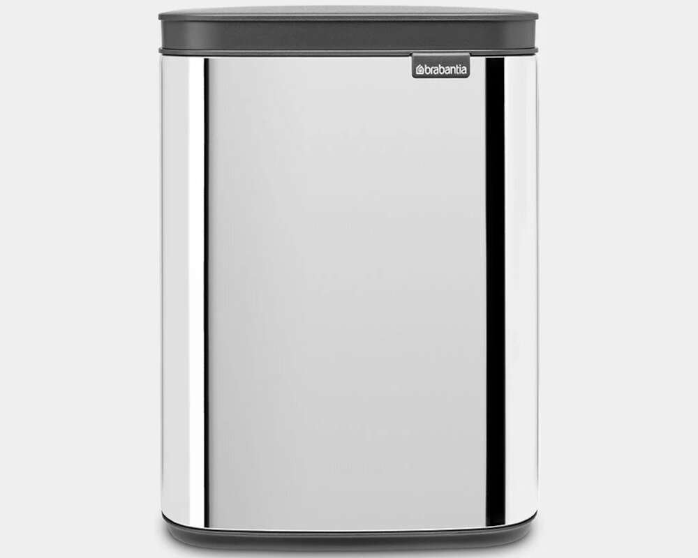 Kosz na śmieci BRABANTIA Bo 222481 4L srebrny Prosta obsługa system otwierania i zamykania wygodne korzystanie