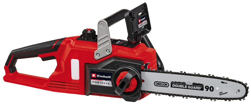 Piła akumulatorowa EINHELL Fortexxa 18-30 rodzina Power X-Change do prac ogrodowych ciecia drewna regulacja i wymina lancucha bez uzycia narzedzi automatyczne smarowanie lancucha