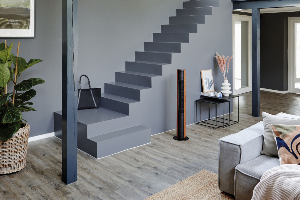 Wentylator STADLER FORM Peter Leatherette niezawodny model kolumnowy zajmuje niewiele miejsca funkcjonalny parametry oczekiwania