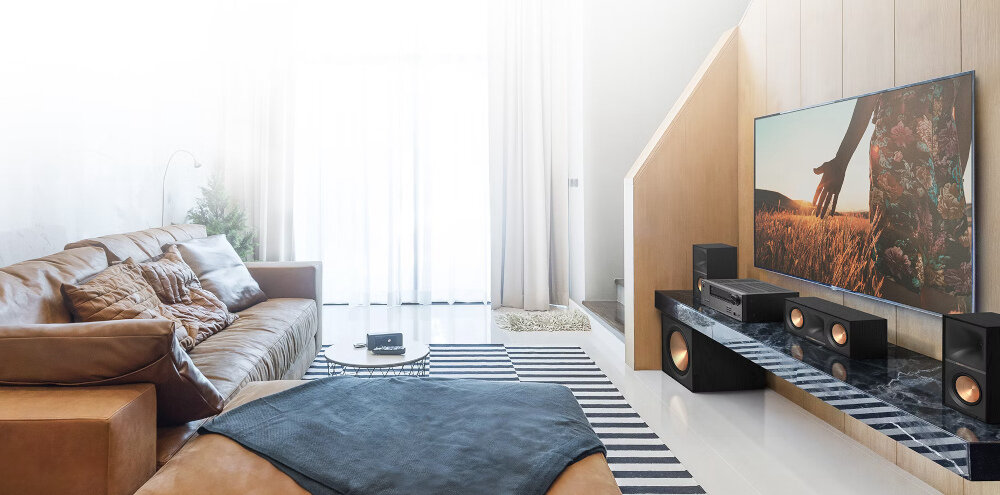 Subwoofer KLIPSCH R-121SW Czarny głośniki membrana technologie połączenia dźwięk jakość wytrzymała stylowa obudowa