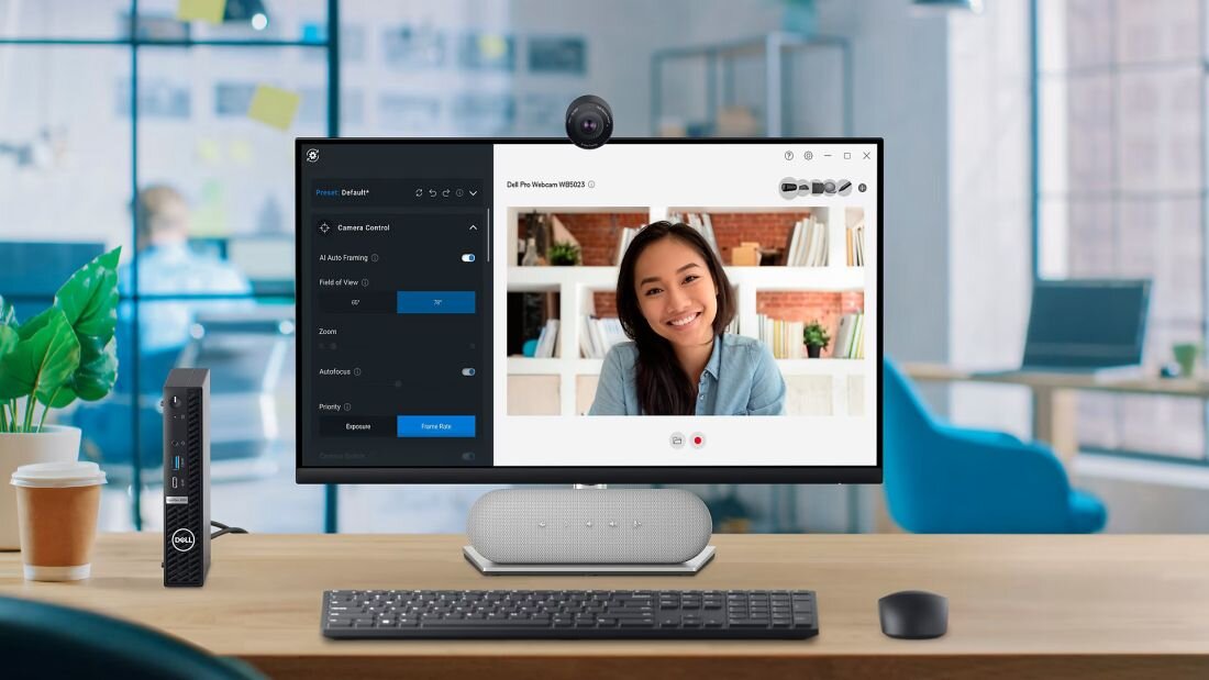 Kamera internetowa DELL Pro WB5023 - DELL Peripheral Manager