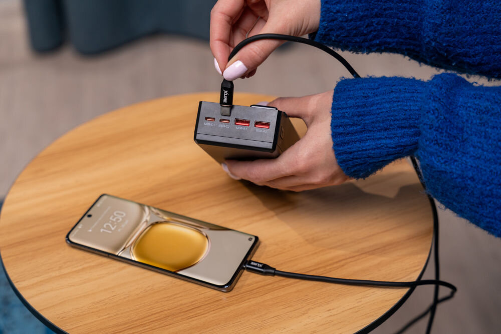 Kabel USB Typ-C - USB Typ-C XLINE 100W 3m 480 Mb/s  5 A Quick Charge