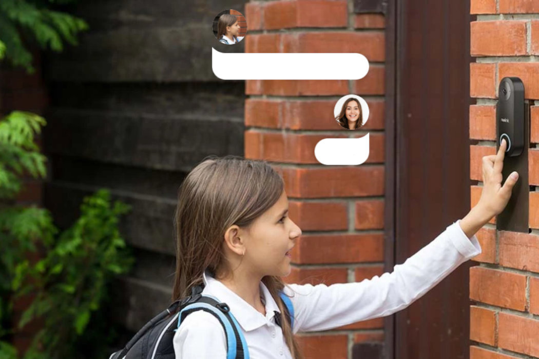 Wideodomofon REOLINK F596-36487 bezpieczeństwo kąt kamera rozgałęźnik dźwięk aplikacja