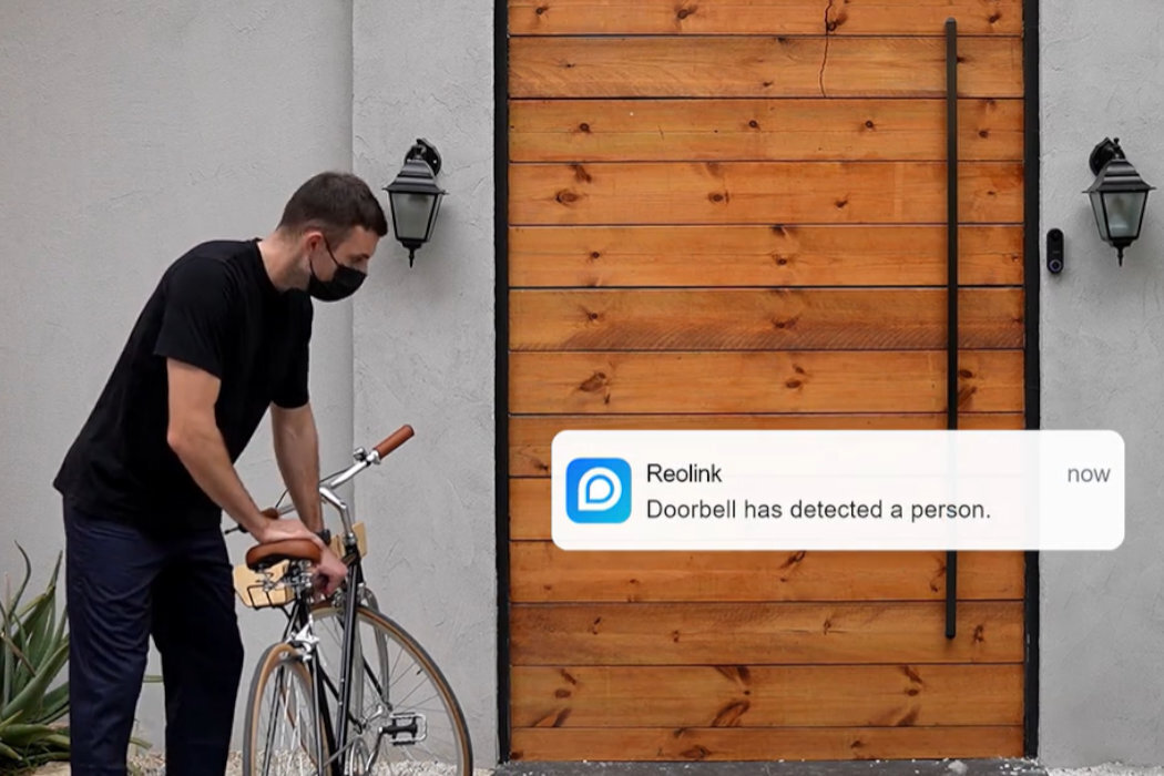 Wideodomofon REOLINK F596-36487 bezpieczeństwo kąt kamera rozgałęźnik dźwięk aplikacja
