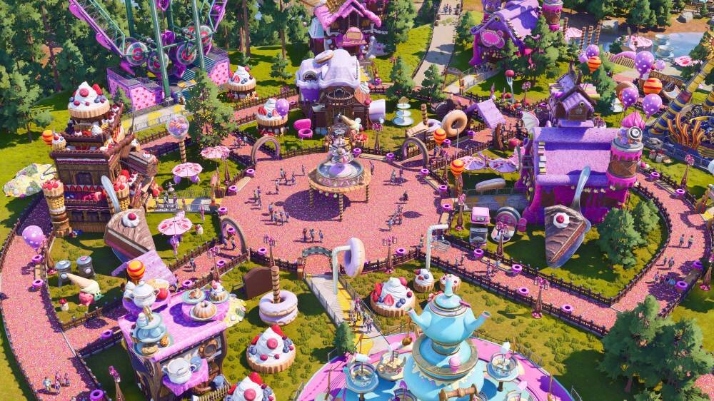 Park Beyond Gra PARK ROZRYWKA WSKAZÓWKI ROLLERCOSTER SKLEPY PARKI