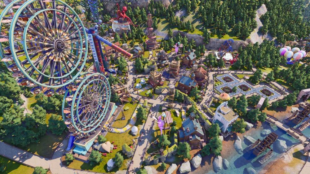 Park Beyond Gra PARK ROZRYWKA WSKAZÓWKI ROLLERCOSTER SKLEPY PARKI