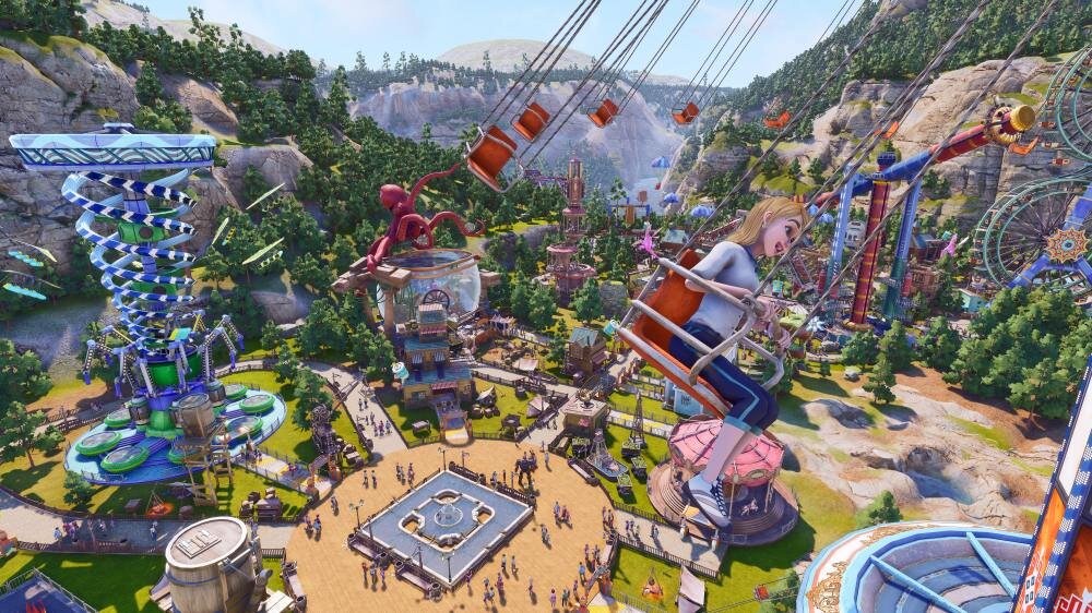 Park Beyond Gra PARK ROZRYWKA WSKAZÓWKI ROLLERCOSTER SKLEPY PARKI