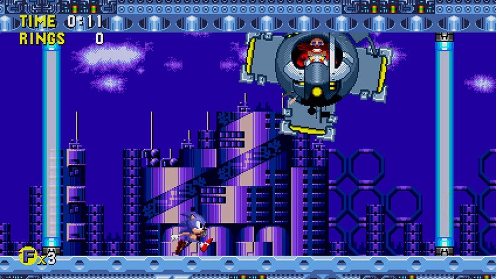 Sonic Origins Plus Gra przygoda kolekcja panorama HD klasyka rocznica postacie sonic game gear
