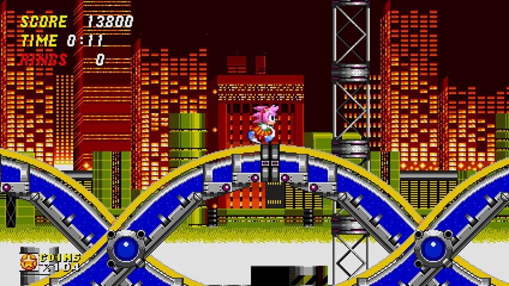 Sonic Origins Plus Gra przygoda kolekcja panorama HD klasyka rocznica postacie sonic game gear