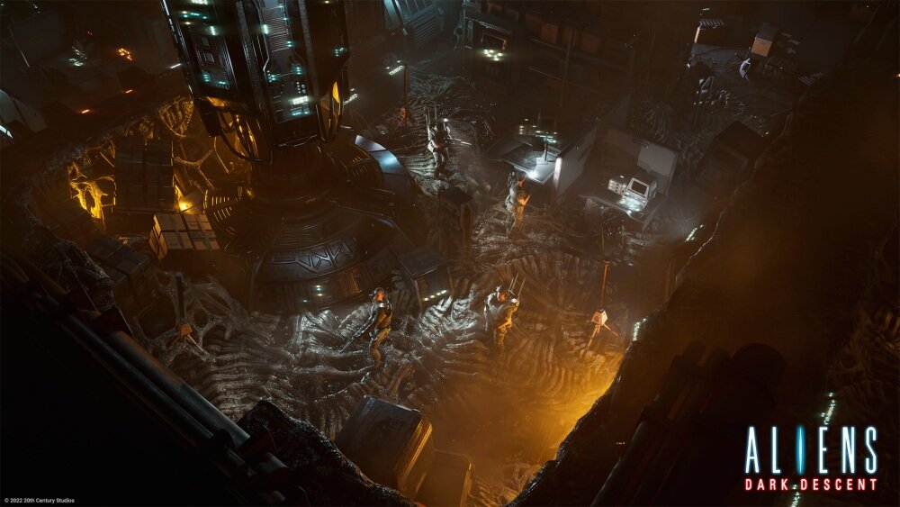 Aliens: Dark Descent Gra taktyka drużyna epidemia atak