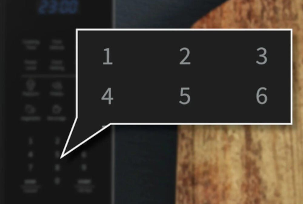 Kuchenka mikrofalowa HISENSE H25MOBS7H oszczednosc czasu