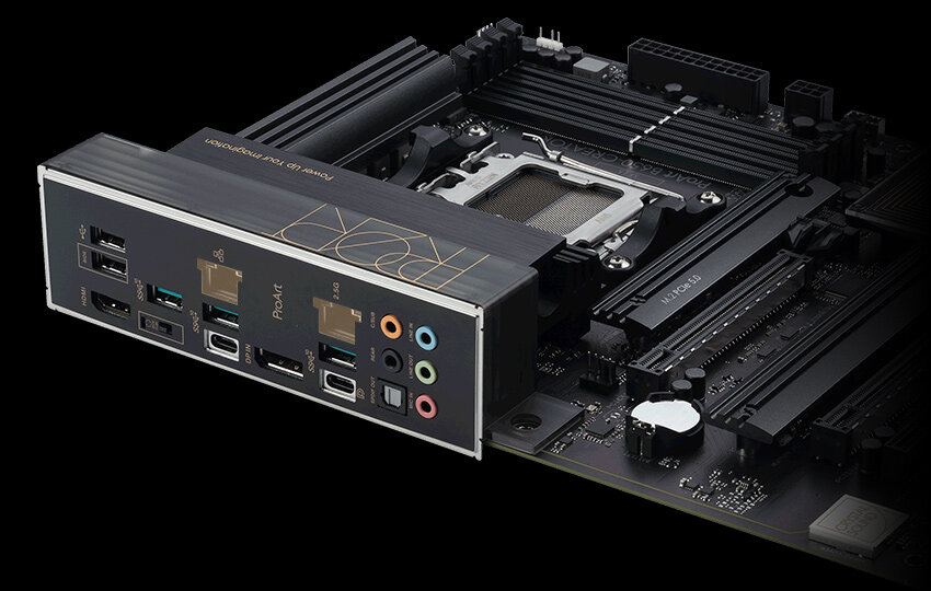 Płyta główna ASUS ProArt B650-Creator - Dwa złącza Ethernet