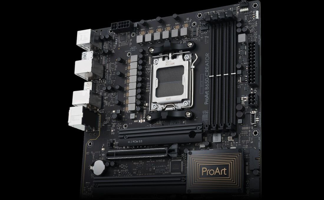 Płyta główna ASUS ProArt B650-Creator - Zasilanie 12 (60 A) + 2 (60 A) + 1