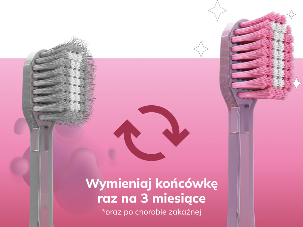 Końcówka szczoteczki IONICKISS 146798 (2 sztuki) wymiana co 3 miesiące