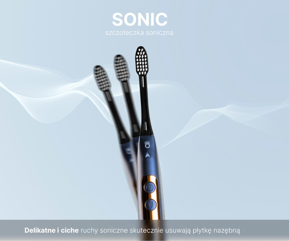 Szczoteczka soniczna INFLY T07X Czarny