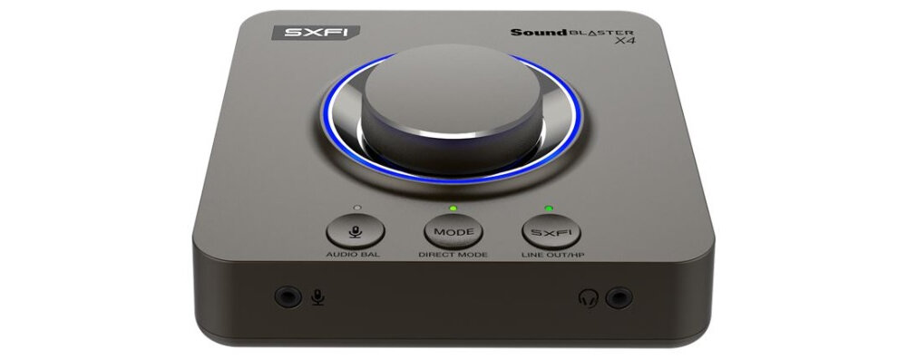 Звукова карта CREATIVE Sound Blaster X4 Переваги карти Deep Sound