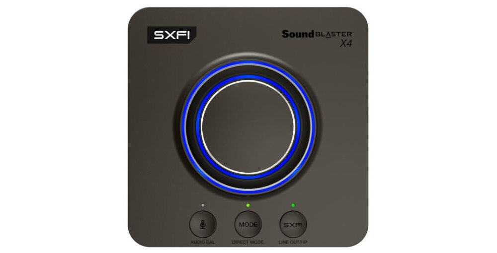 Звукова карта CREATIVE Sound Blaster X4 із об'ємним звуком