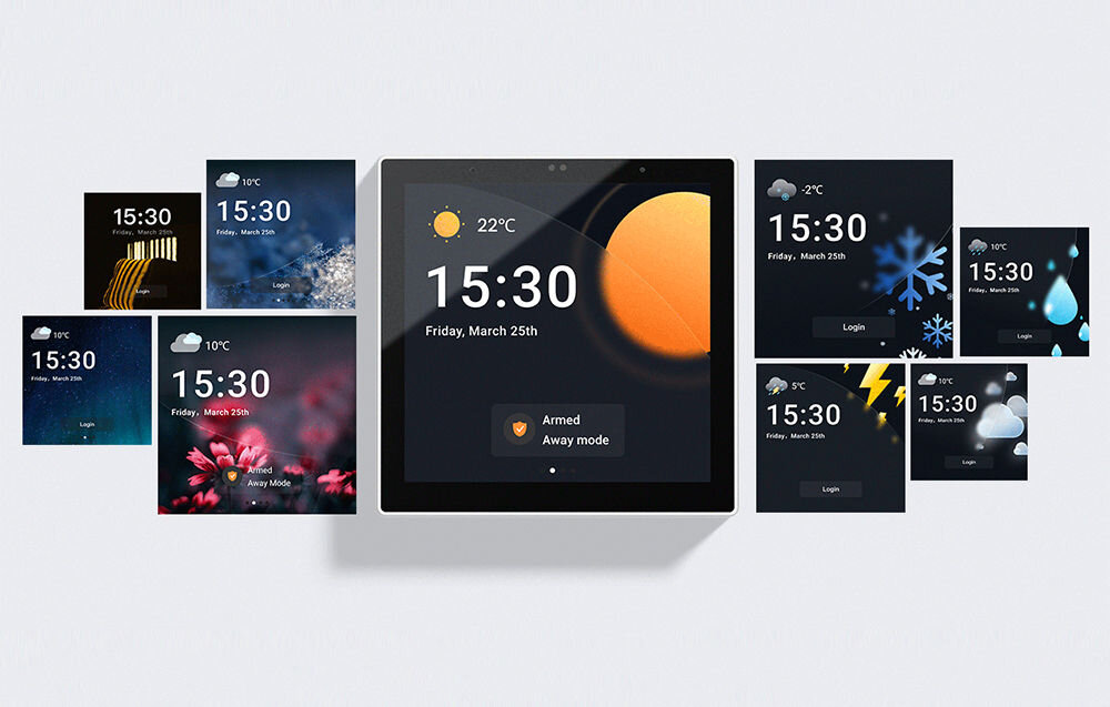 Przełącznik ścienny SONOFF NSPanel Pro czarny Wi-Fi/ZigBee/Bluetooth perdonalizacja zapis strony internetowej