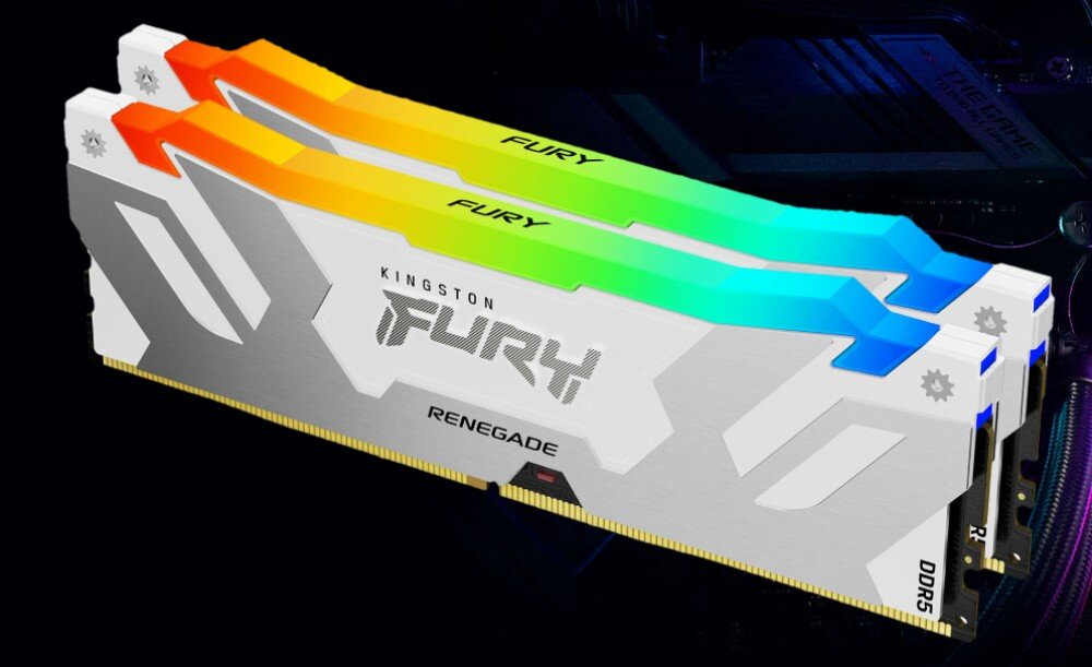 Pamięć RAM KINGSTON Fury Renegade DDR5 RGB 64GB 6000MHz pojemność moduły wydajność