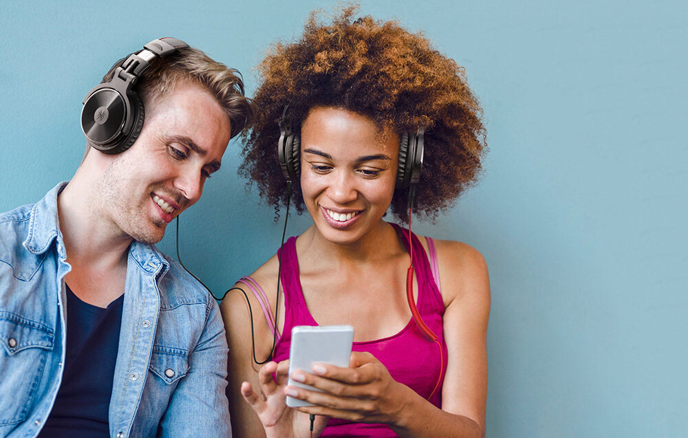 Słuchawki nauszne ONEODIO Pro 10 dzielenie shareport dzwiek muzyka