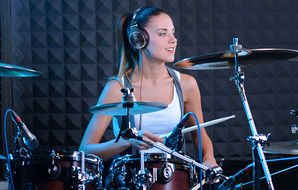 Słuchawki nauszne ONEODIO Pro 10 nagrywanie studio mikrofon port